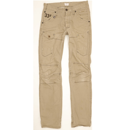 G-Star General 5620 3D Men Beige Tapered Slim Jeans W29 L33