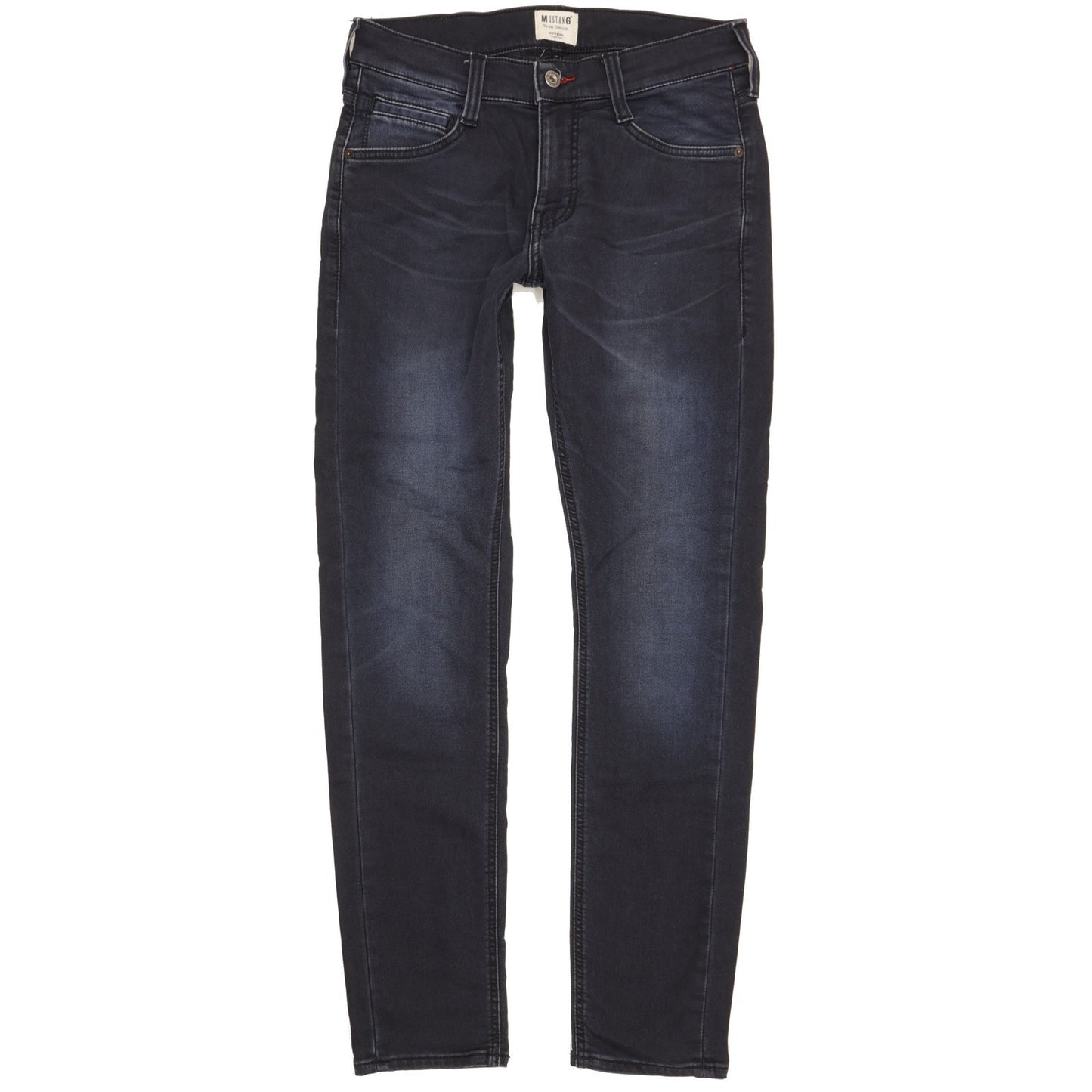 Mustang Oregon Men Navy Tapered Slim Stretch Jeans W29 L31