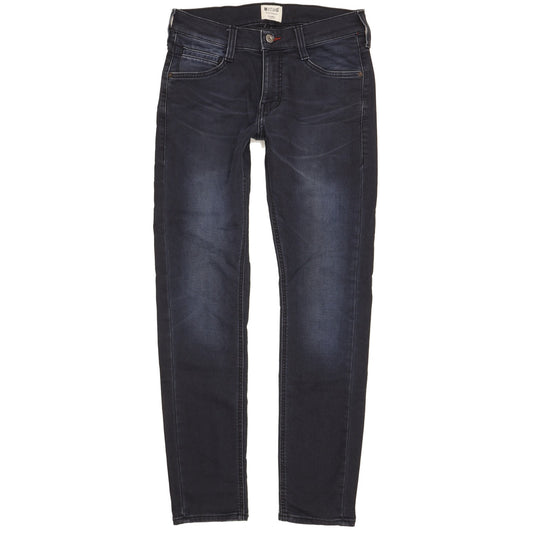Mustang Oregon Men Navy Tapered Slim Stretch Jeans W29 L31