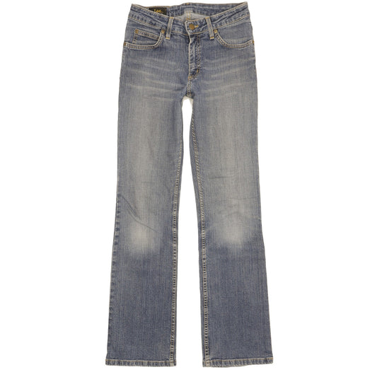 Lee Cameron Women Blue Bootcut Slim Stretch Jeans W28 L30