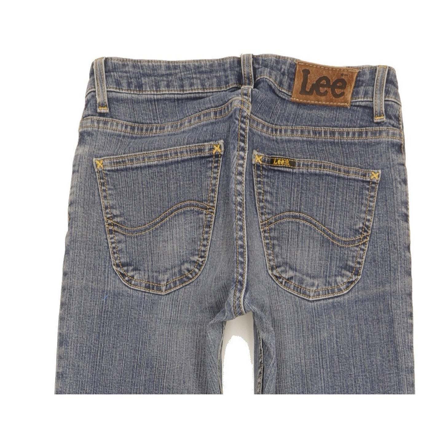 Lee Cameron Women Blue Bootcut Slim Stretch Jeans W28 L30