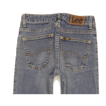 Lee Cameron Women Blue Bootcut Slim Stretch Jeans W28 L30