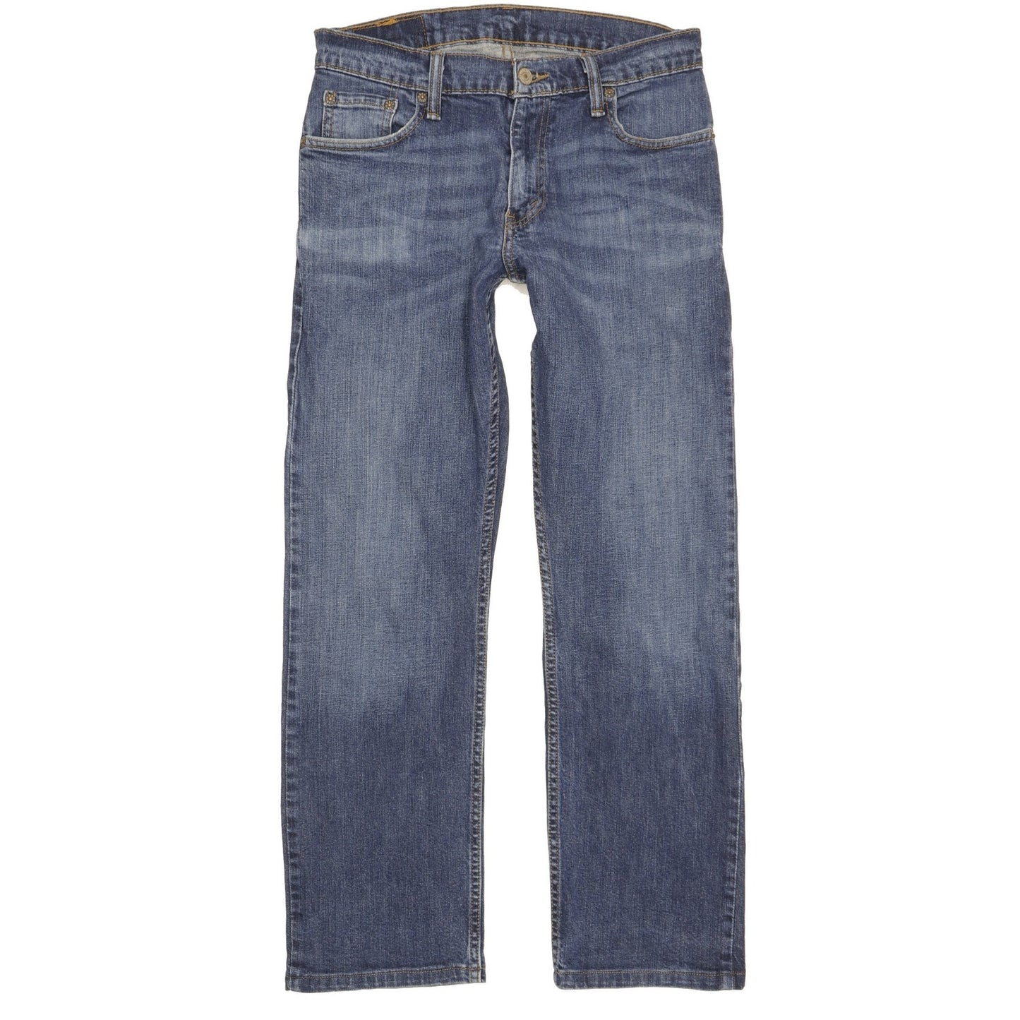 Levi's 514 Men Blue Straight Slim Stretch Jeans W30 L28