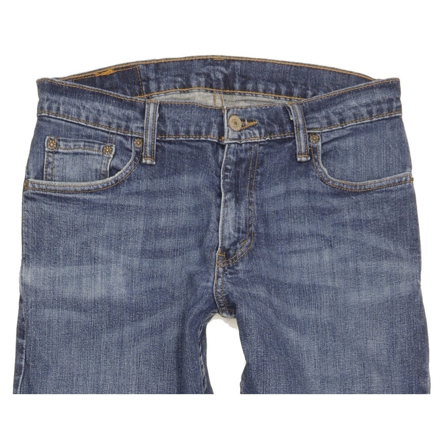 Levi's 514 Men Blue Straight Slim Stretch Jeans W30 L28