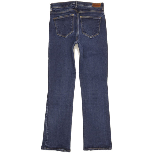 Wrangler Women Blue Bootcut Slim Stretch Jeans W28 L28