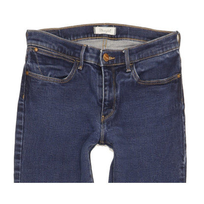 Wrangler Women Blue Bootcut Slim Stretch Jeans W28 L28