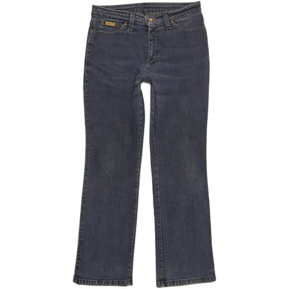 Wrangler Curved Women Blue Bootcut Slim Stretch Jeans W29 L29