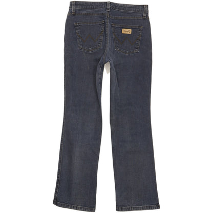 Wrangler Curved Women Blue Bootcut Slim Stretch Jeans W29 L29