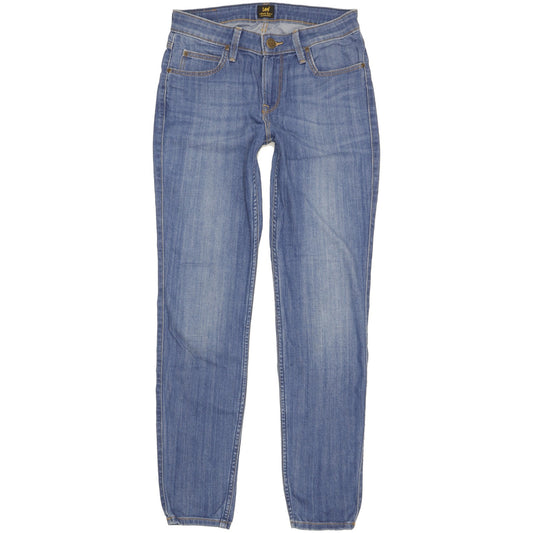 Lee Scartlett Women Blue Skinny Slim Stretch Jeans W27 L29
