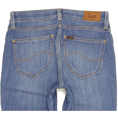 Lee Scartlett Women Blue Skinny Slim Stretch Jeans W27 L29
