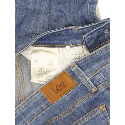 Lee Scartlett Women Blue Skinny Slim Stretch Jeans W27 L29
