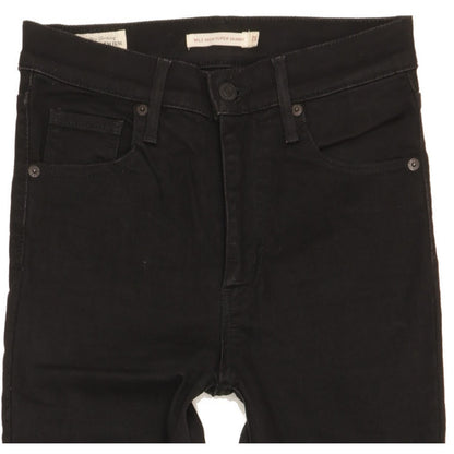 Levi's Mile Women Black Skinny Slim Stretch Jeans W25 L27