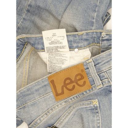 Lee Perry Men Blue Straight Slim Stretch Jeans W30 L33