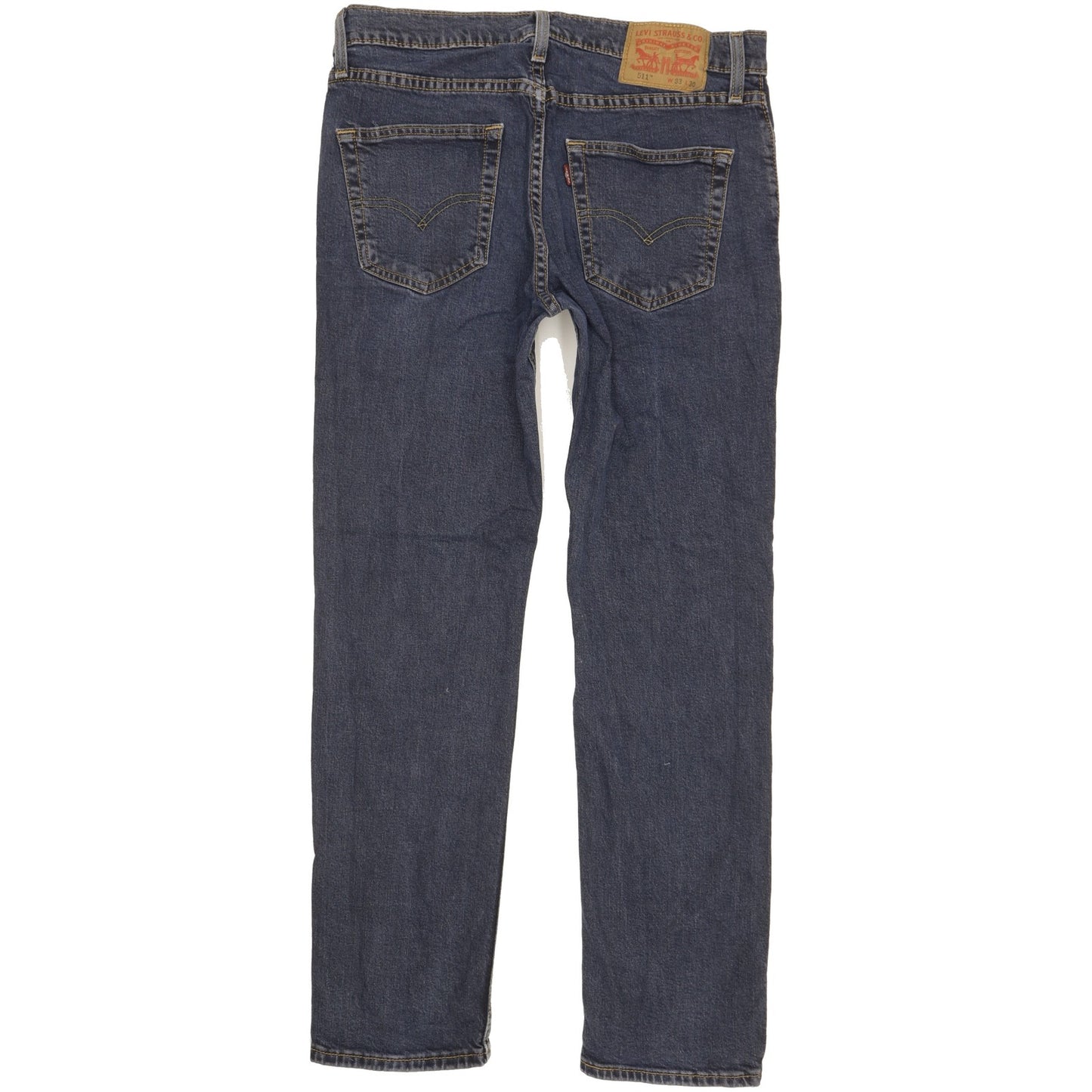 Levi's 511 Men Blue Straight Slim Jeans W33 L30