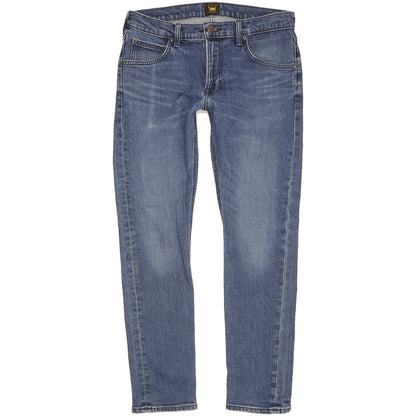 Lee Luke Men Blue Skinny Slim Stretch Jeans W30 L29