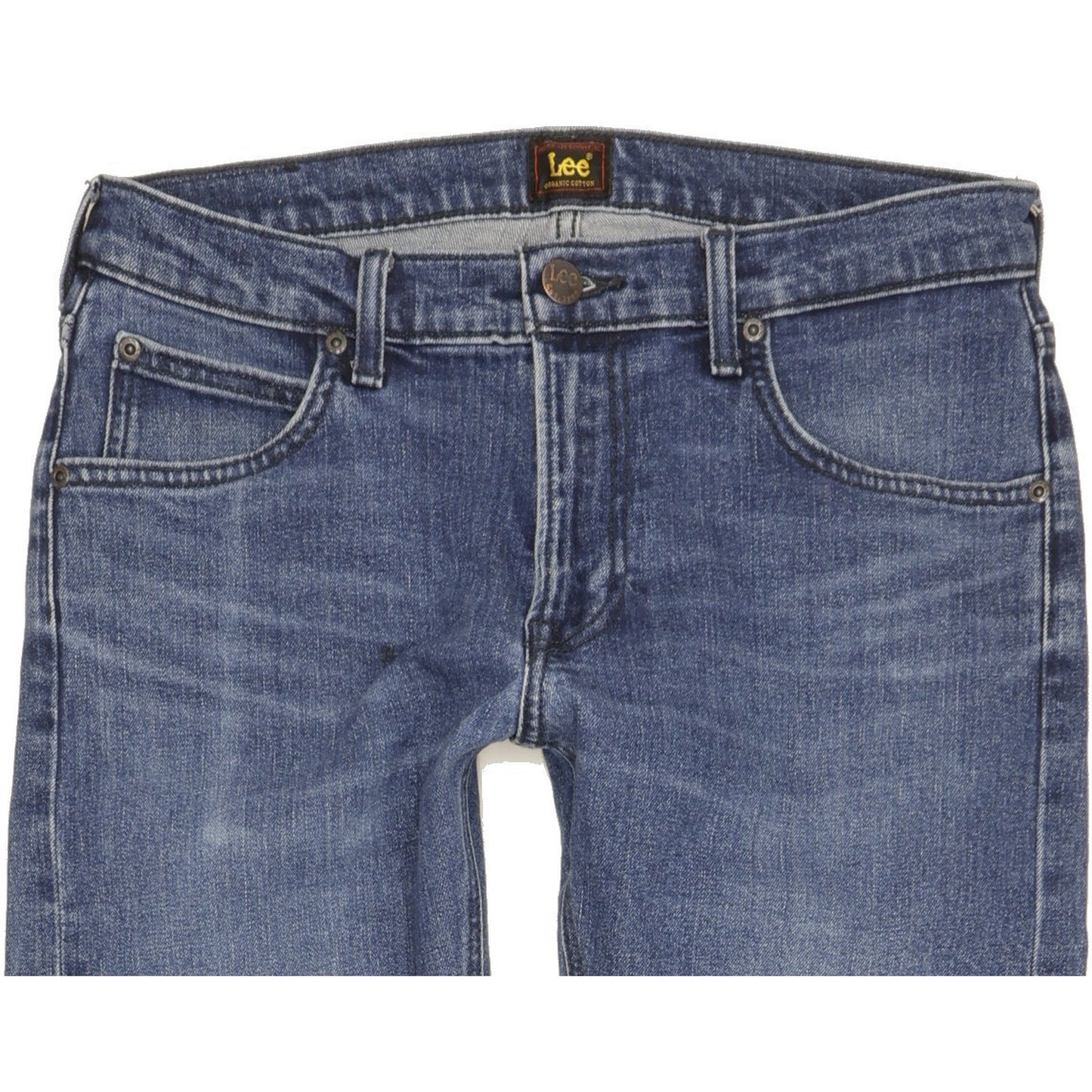 Lee Luke Men Blue Skinny Slim Stretch Jeans W30 L29