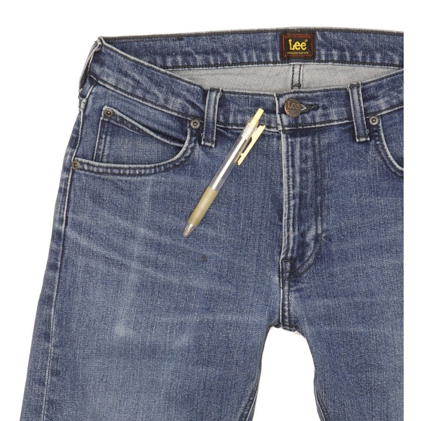 Lee Luke Men Blue Skinny Slim Stretch Jeans W30 L29