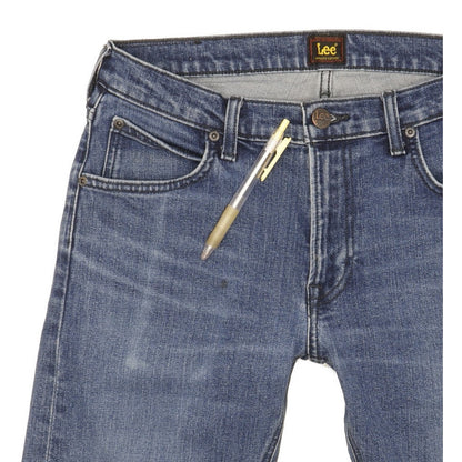 Lee Luke Men Blue Skinny Slim Stretch Jeans W30 L29