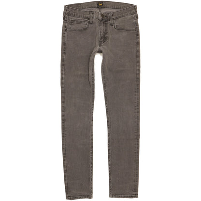 Lee Luke Men Grey Skinny Slim Stretch Jeans W29 L31