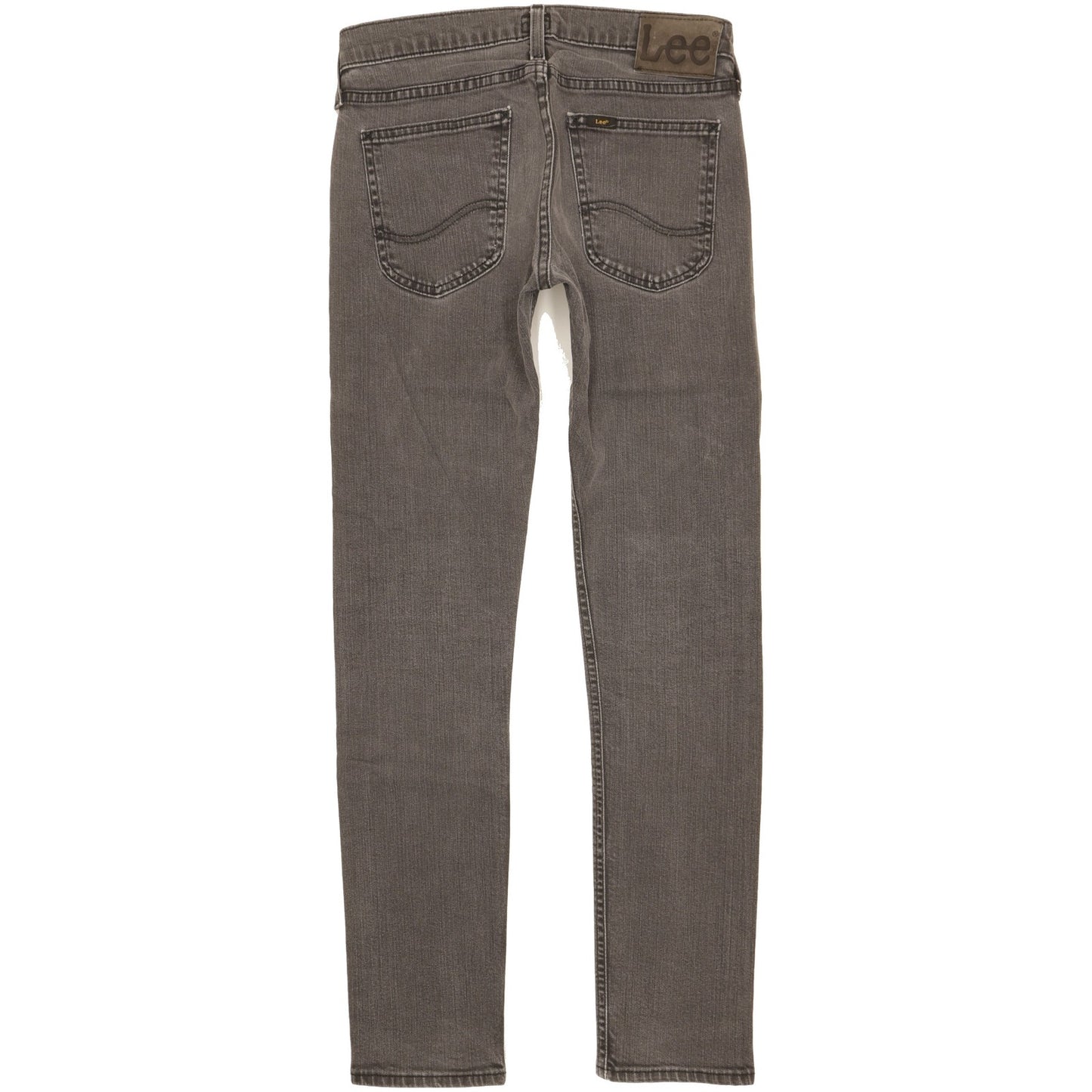 Lee Luke Men Grey Skinny Slim Stretch Jeans W29 L31