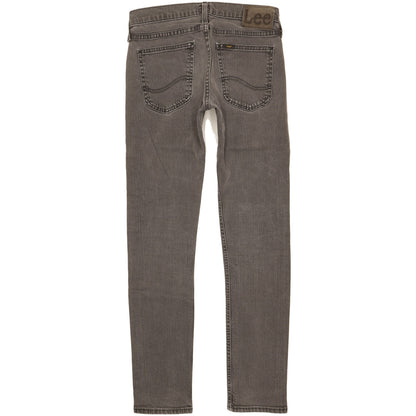 Lee Luke Men Grey Skinny Slim Stretch Jeans W29 L31