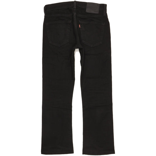 Levi's 572 Men Black Bootcut Slim Stretch Jeans W30 L27