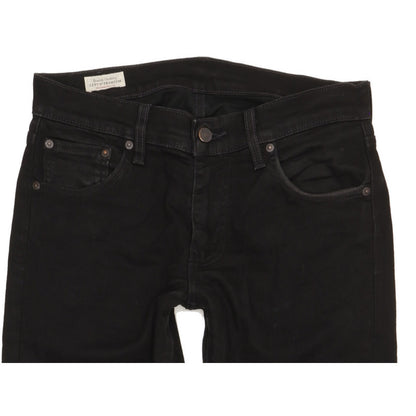 Levi's 572 Men Black Bootcut Slim Stretch Jeans W30 L27