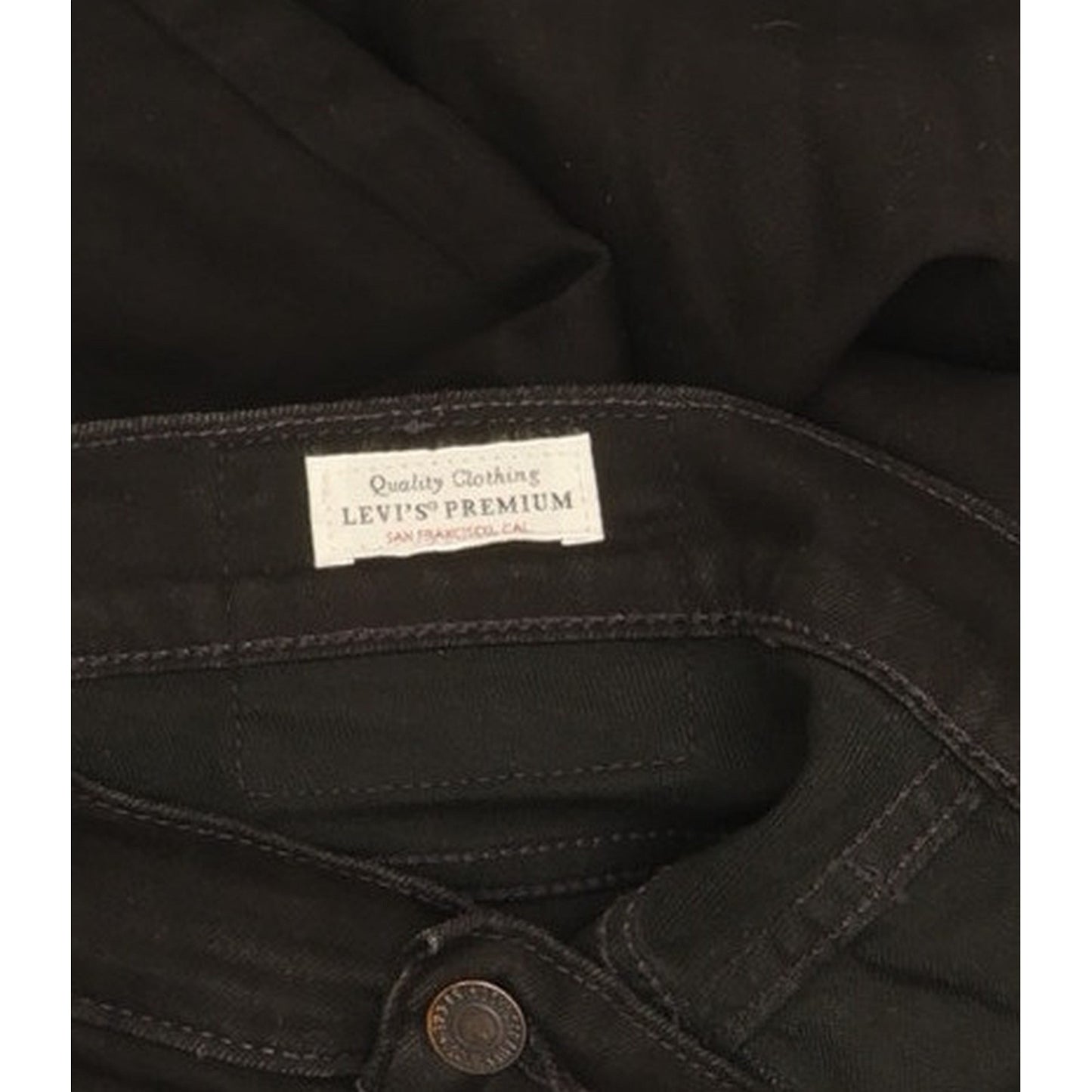 Levi's 572 Men Black Bootcut Slim Stretch Jeans W30 L27