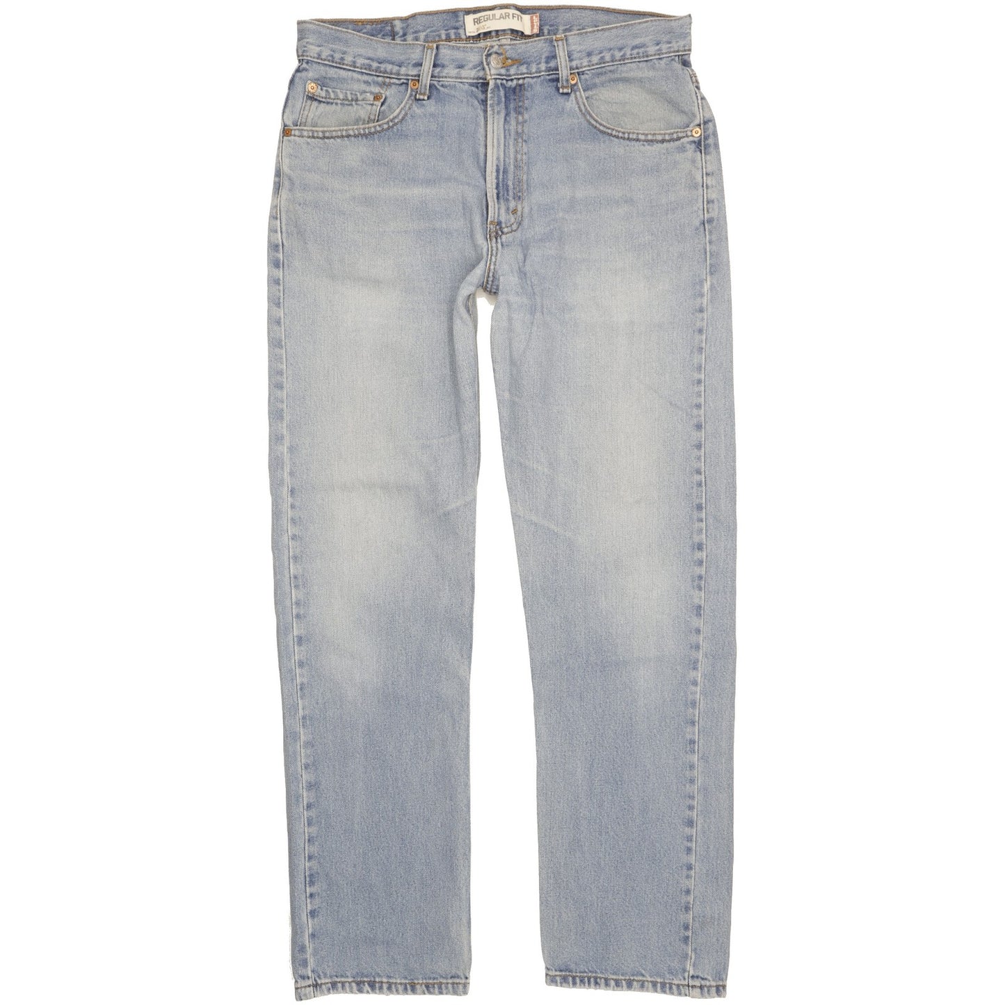 Levi's 505 Men Blue Straight Regular Jeans W34 L31