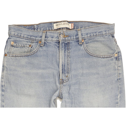 Levi's 505 Men Blue Straight Regular Jeans W34 L31