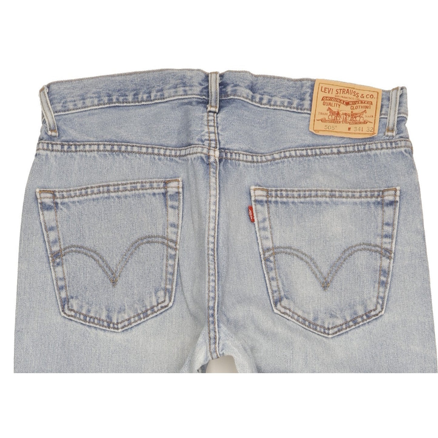 Levi's 505 Men Blue Straight Regular Jeans W34 L31