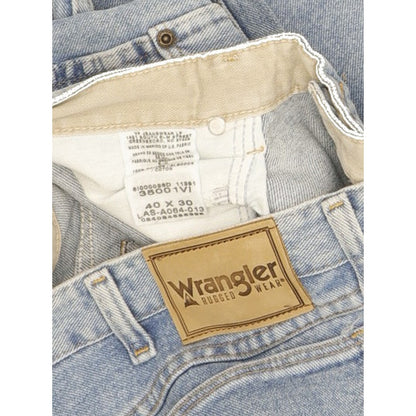 Wrangler Rugged Men Blue Straight Regular Jeans W40 L30