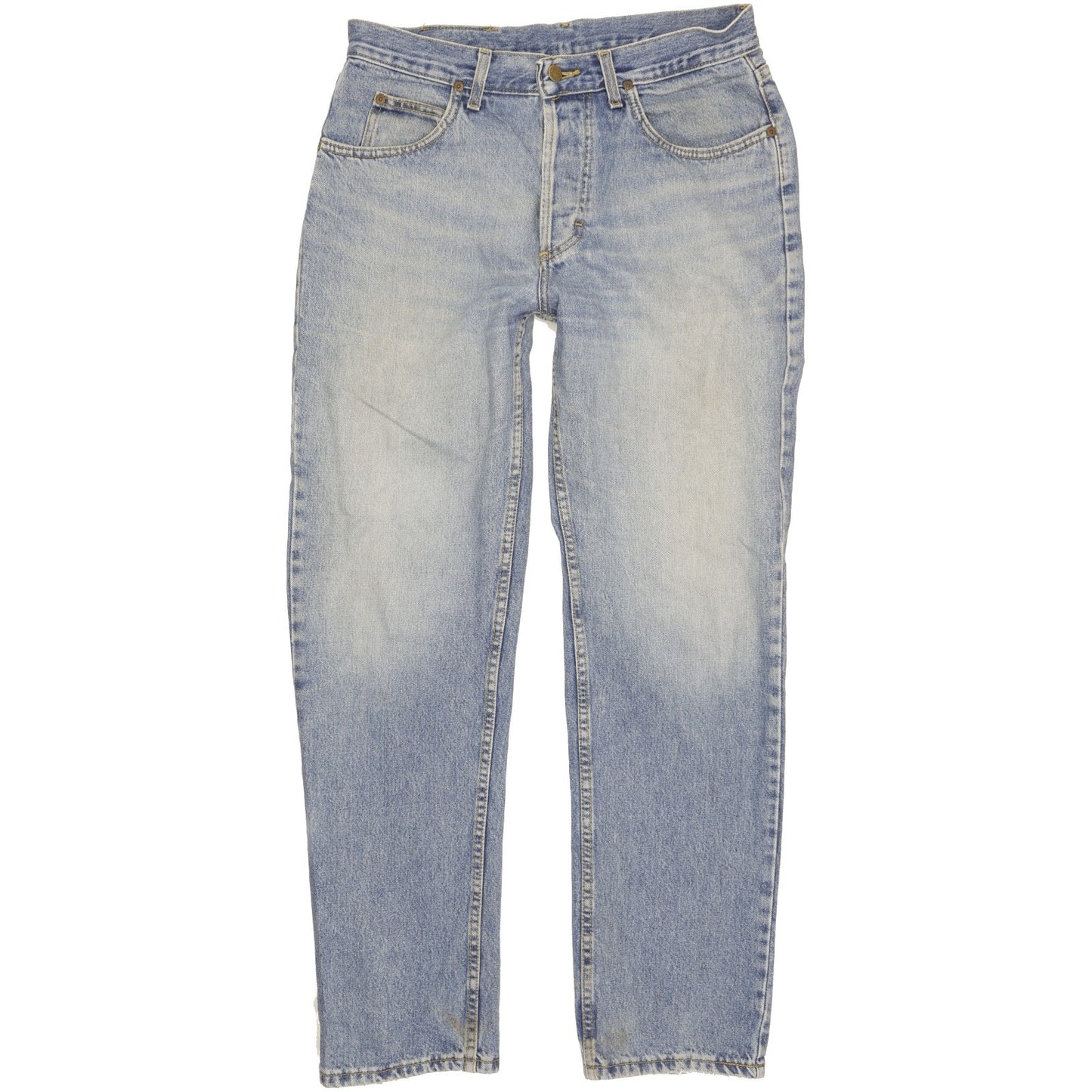 Lee Chicago Men Blue Straight Regular Jeans W34 L32