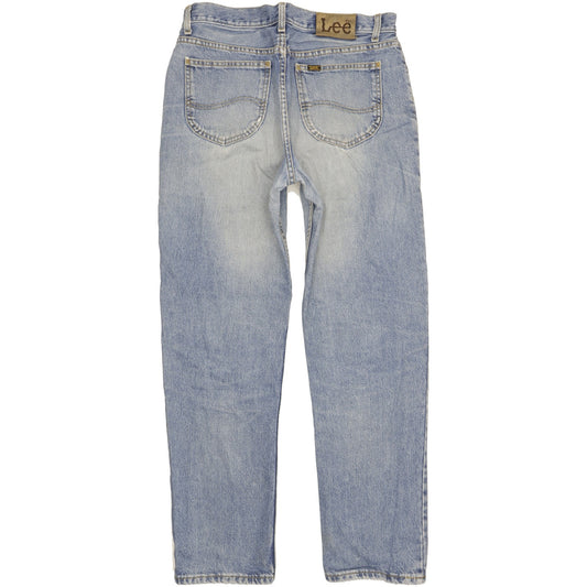 Lee Chicago Men Blue Straight Regular Jeans W34 L32