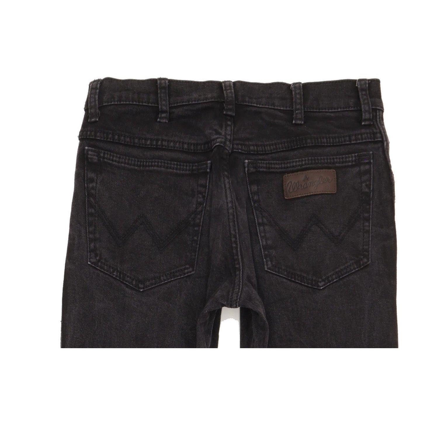 Wrangler Texas Men Black Straight Regular Stretch Jeans W32 L34