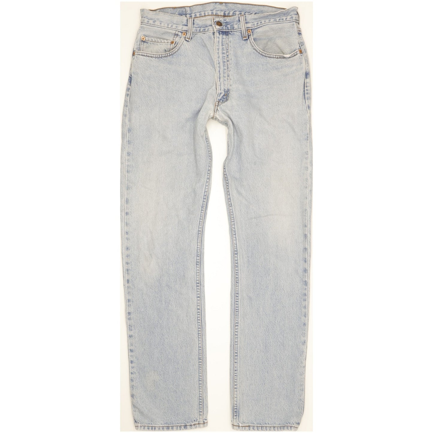 Levi's 505 Men Blue Straight Regular Jeans W34 L34