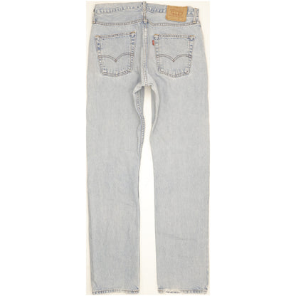 Levi's 505 Men Blue Straight Regular Jeans W34 L34