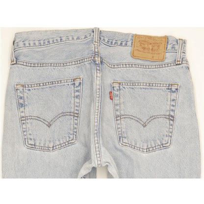 Levi's 505 Men Blue Straight Regular Jeans W34 L34