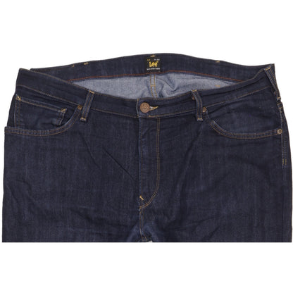 Lee Rider Men Navy Straight Regular Stretch Jeans W38 L32