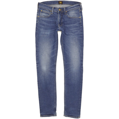 Lee Luke Men Blue Skinny Slim Stretch Jeans W29 L31