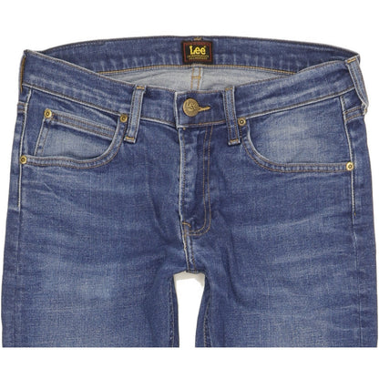 Lee Luke Men Blue Skinny Slim Stretch Jeans W29 L31