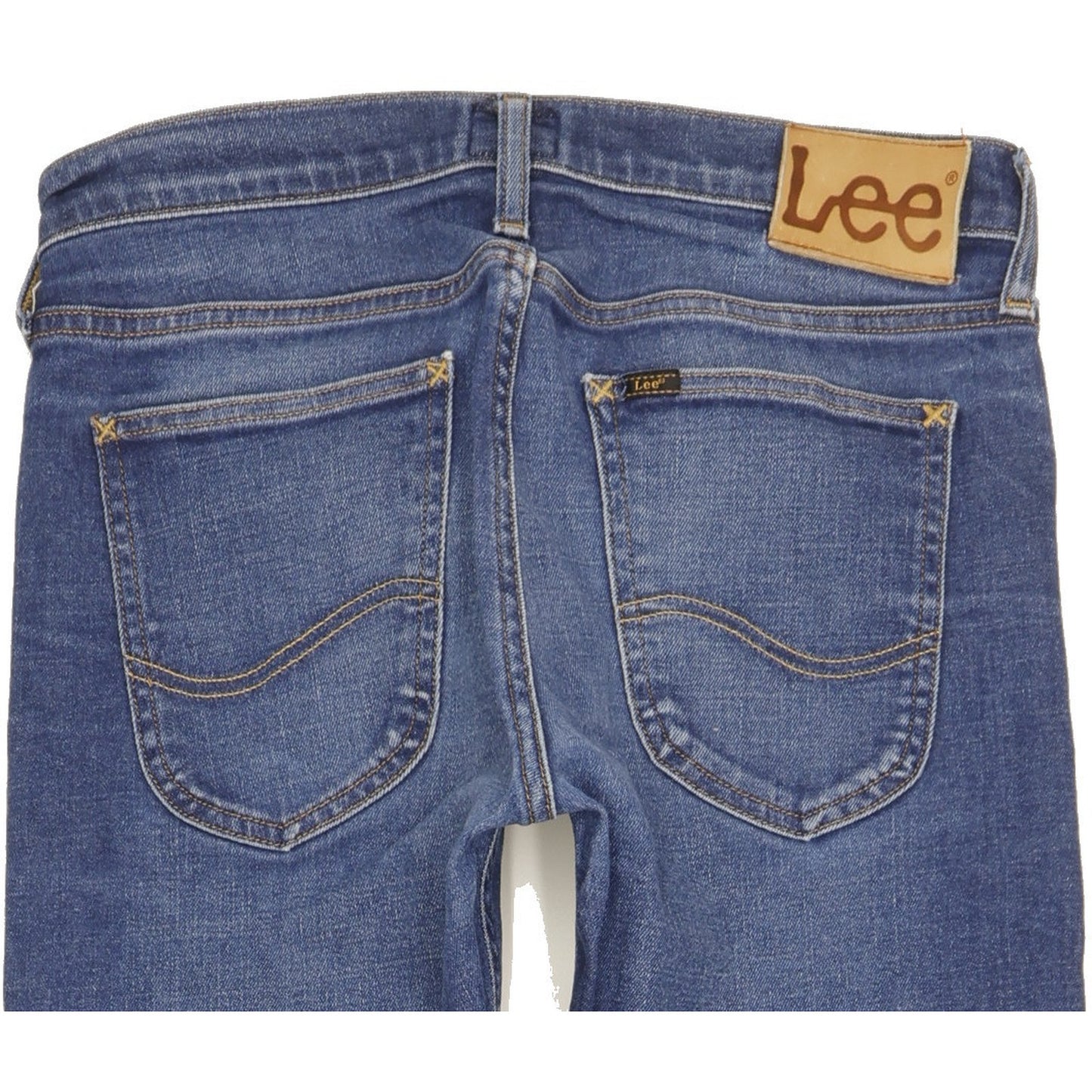 Lee Luke Men Blue Skinny Slim Stretch Jeans W29 L31