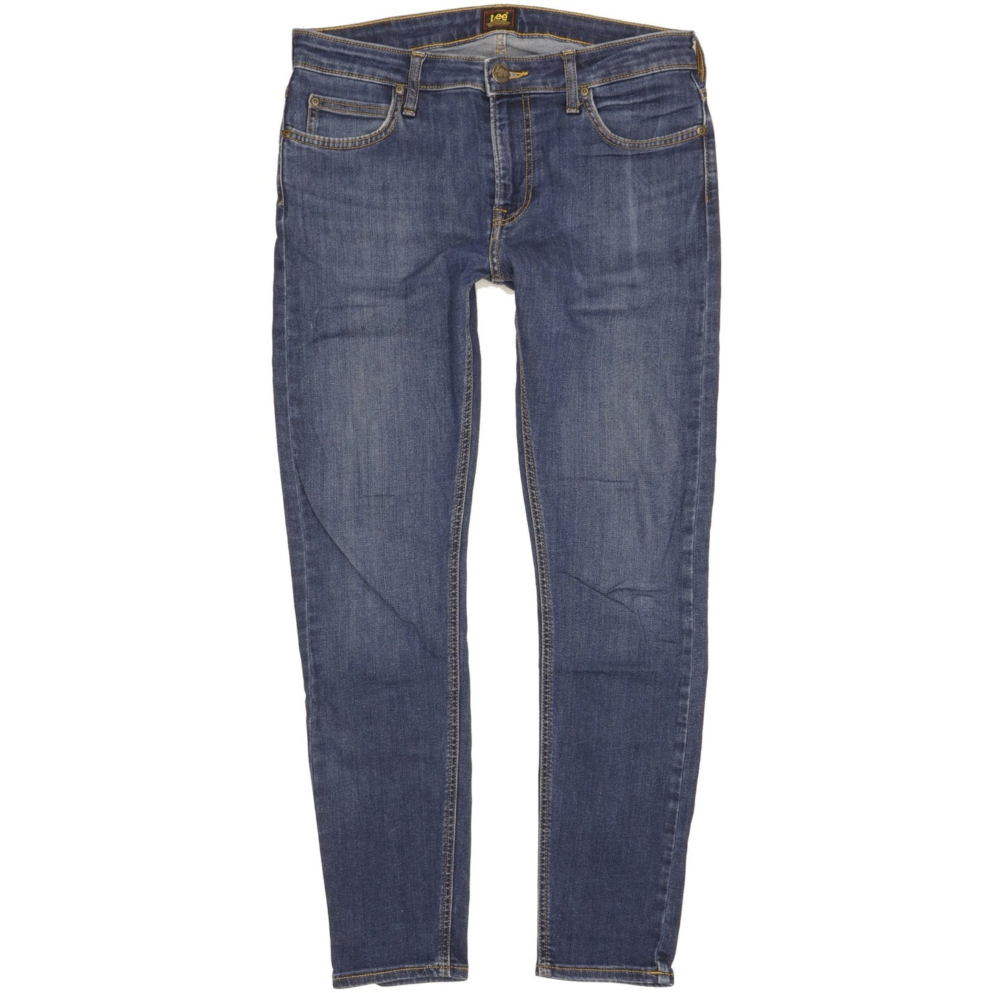 Lee Men Blue Skinny Slim Stretch Jeans W30 L29