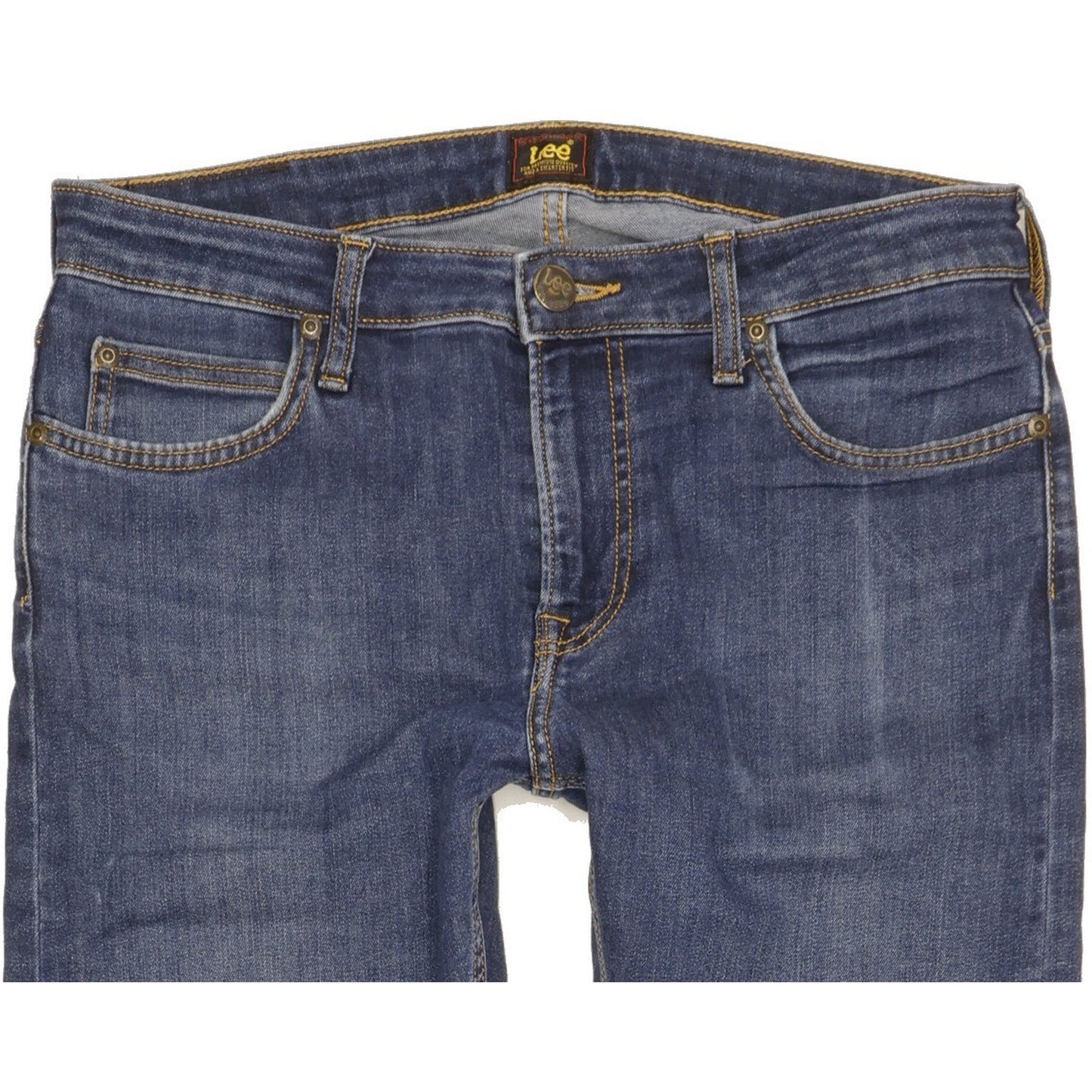 Lee Men Blue Skinny Slim Stretch Jeans W30 L29