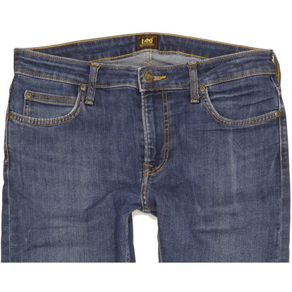 Lee Men Blue Skinny Slim Stretch Jeans W30 L29