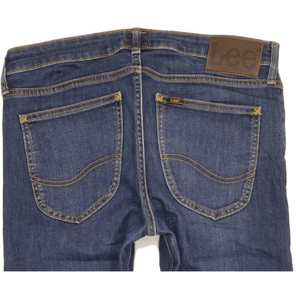 Lee Men Blue Skinny Slim Stretch Jeans W30 L29