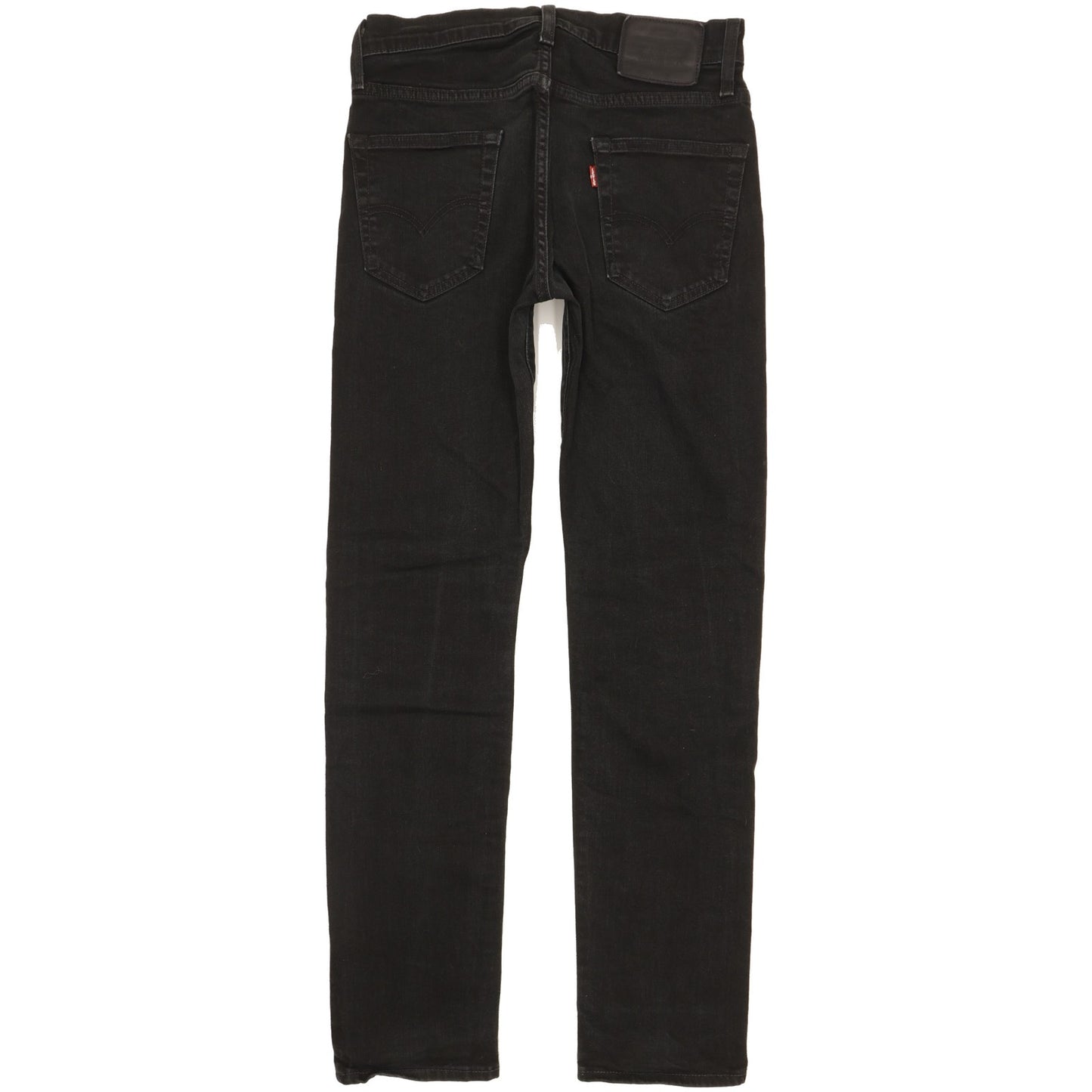Levi's 502 Men Black Tapered Regular Stretch Jeans W28 L29