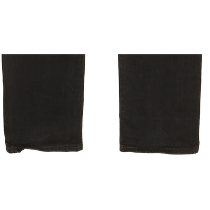 Levi's 502 Men Black Tapered Regular Stretch Jeans W28 L29