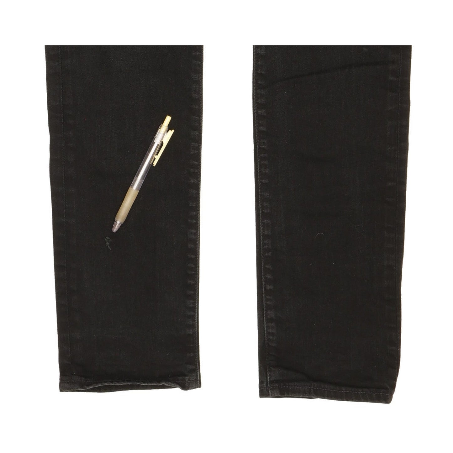 Levi's 502 Men Black Tapered Regular Stretch Jeans W28 L29