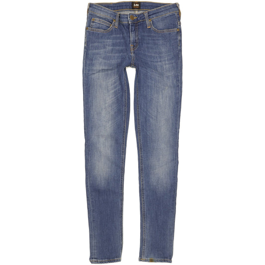 Lee Scarlett Women Blue Skinny Slim Stretch Jeans W28 L31